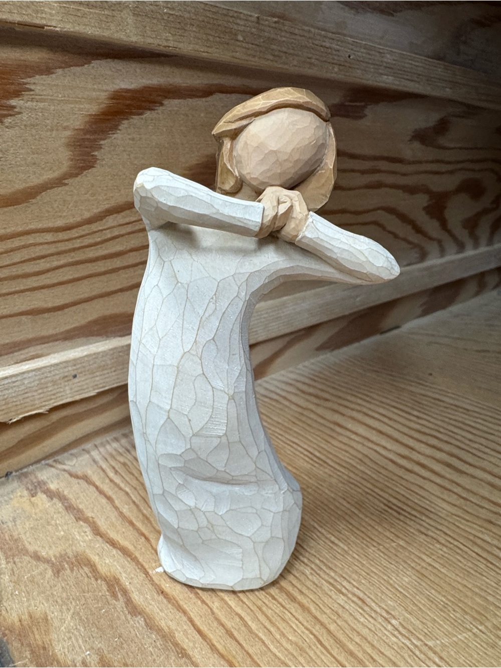 Willow Tree Cream and Tan Prayer Figurine